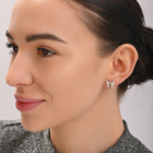 Сережки-гвоздики бабочки