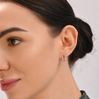 Сережки-гвоздики із срібла