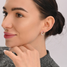 Серебряные сережки-гвоздики