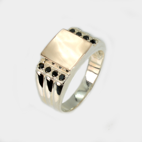 Серебряная печатка