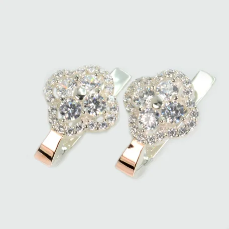 Срібні сережки