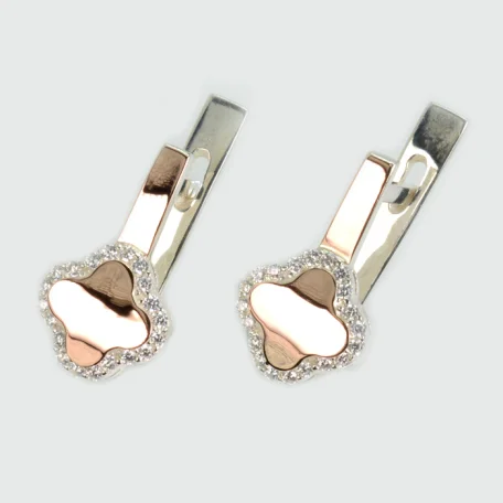 Срібні сережки