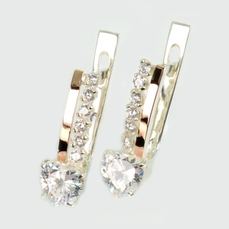 Срібні сережки