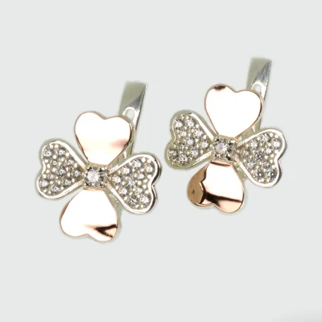 Срібні сережки