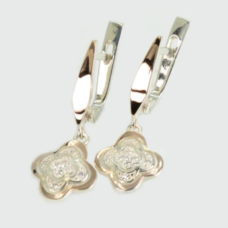 Срібні сережки