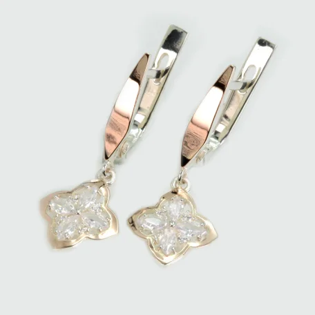 Срібні сережки