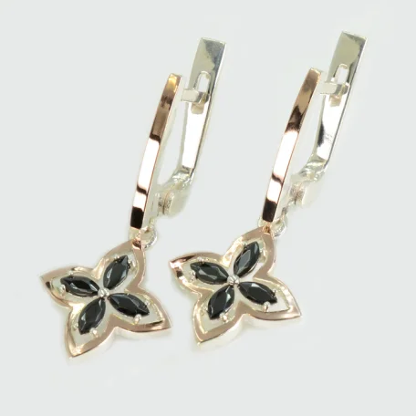 Срібні сережки